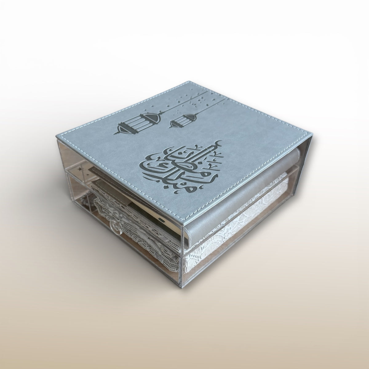 Ramadan Box with Quran, Prayer Mat and Tasbih