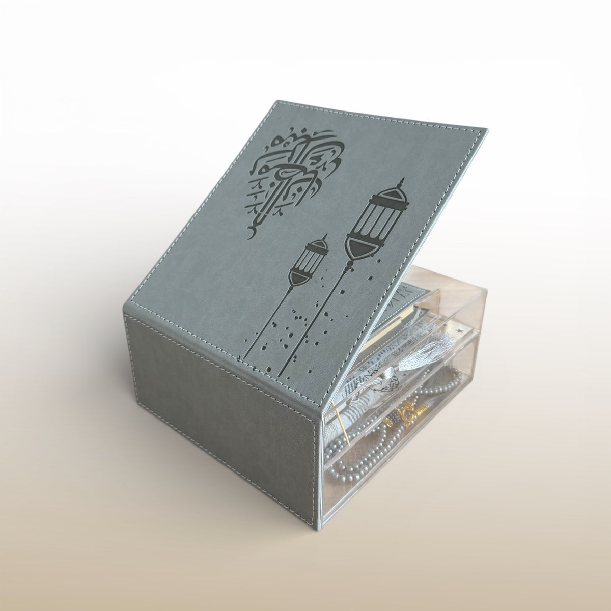 Ramadan Box with Quran, Prayer Mat and Tasbih