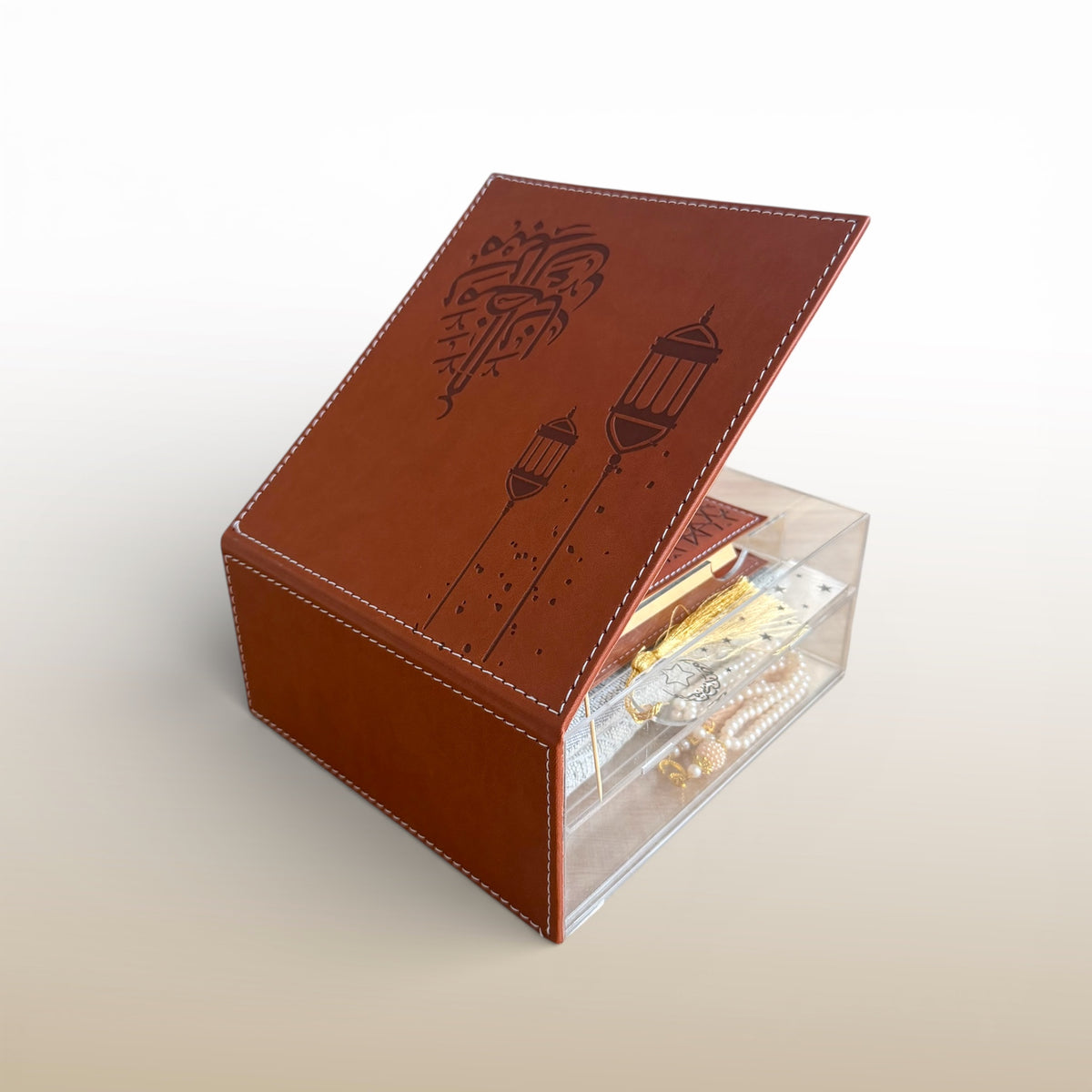 Ramadan Box with Quran, Prayer Mat and Tasbih